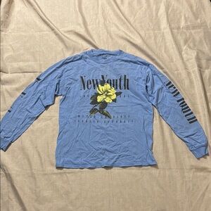 Pacsun Blue Long Sleeve Shirt